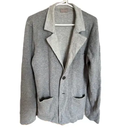Cruciani(クルチアーニ) ウール　グレー テーラードジャケット