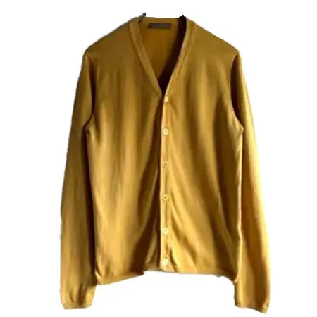 Cruciani(クルチアーニ) ガーメントダイコットンニットカーディガン