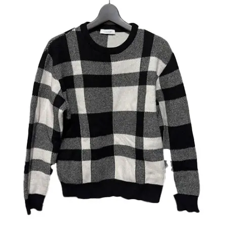 Cruciani(クルチアーニ) チェック柄ニットセーター48