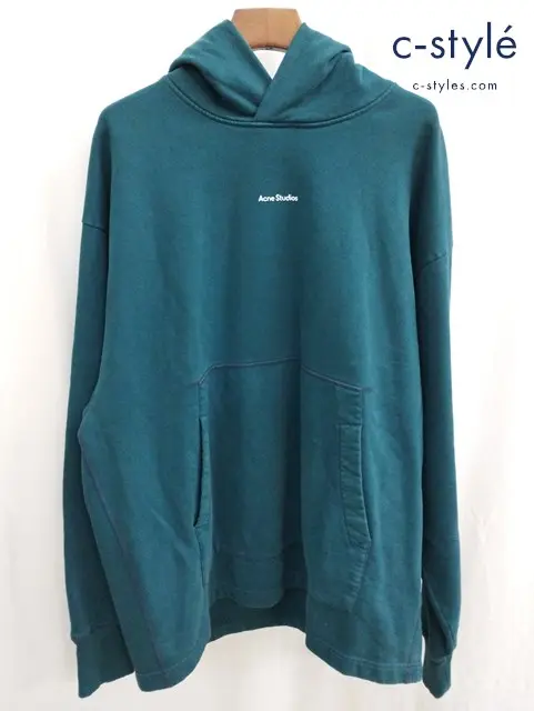 Acne Studios アクネストゥディオズ パーカー S ブルー系 Acne Franklin H Stamp Hoody 綿100％