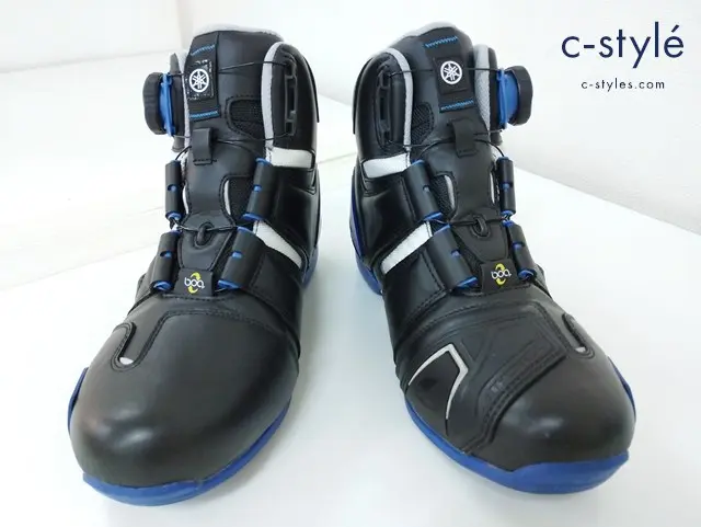 RS TAICHI×YAMAHA アールエスタイチ×ヤマハ ライディングシューズ 25.5cm ブラック×ブルー BOA