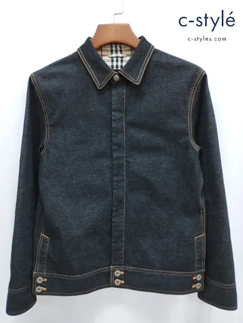 BURBERRY BLACK LABEL バーバリーブラックレーベル デニムジャケット M インディゴ BMP84-421-09