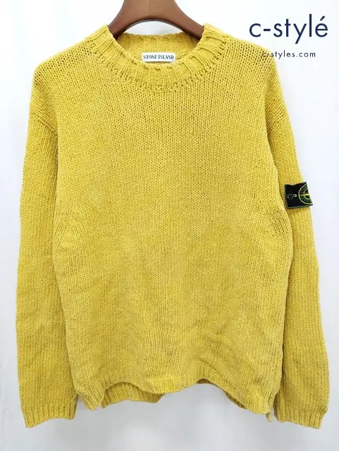 STONE ISLAND ストーンアイランド セーター 長袖 モックネック 綿100 イタリア製