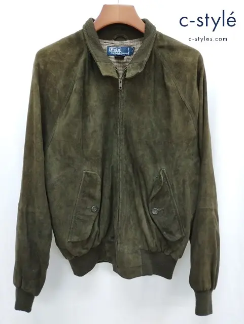 Polo by Ralph Lauren ポロバイラルフローレン ブルゾン M オリーブ系 スウィングトップ