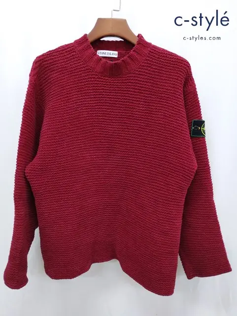 STONE ISLAND ストーンアイランド セーター L ネッド モックネックニット 綿100 23155552/C5