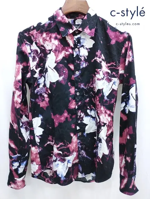 TORNADO MART トルネードマート ライトニングフラワープリントシャツ M マルチカラー 631-9273004