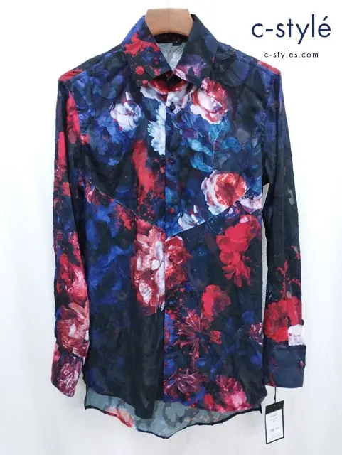 kiryuyrik キリュウキリュウ シャツ S マルチカラー Splash Flora Shirt KS-HB21-900