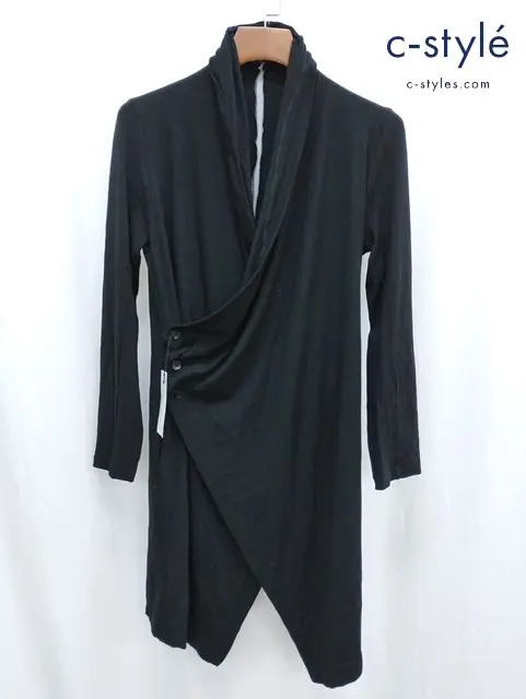bajra バジュラ ロングカーディガン 0 ブラック 153FK08