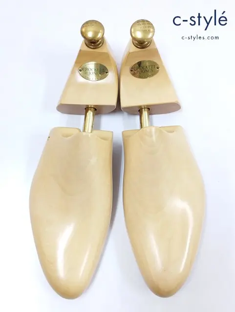 CROCKETT & JONES クロケットアンドジョーンズ シューツリー 7 ベージュ 木製 631