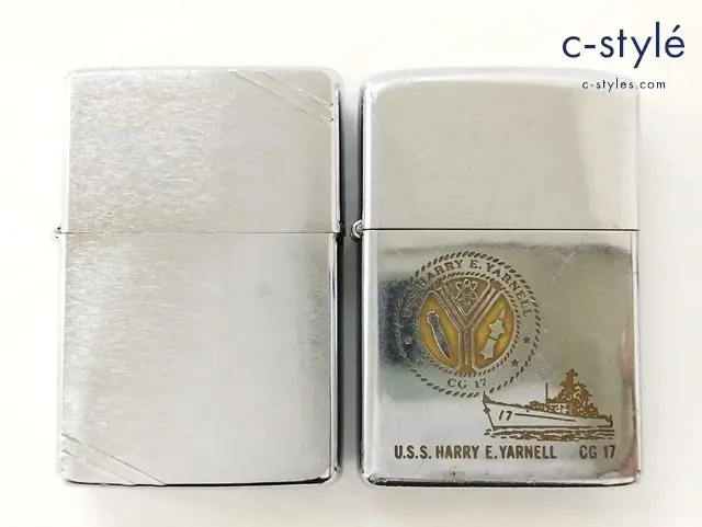 ZIPPO ジッポー オイルライター ダイアゴナルライン ’92 U.S.S. HARRY E.YARNELL CG 17