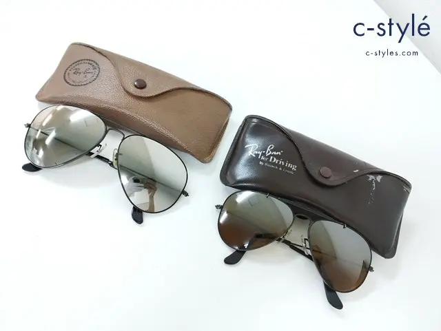 Ray-Ban レイバン サングラス 58□14 62□14 ブラック 計2点