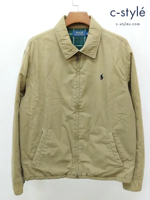 POLO RALPH LAUREN ポロラルフローレン ジャケット L カーキ 中綿 710622353003