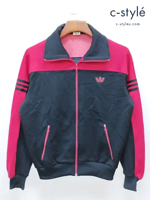 adidas アディダス ジャケット 3 ブラック系 トラックジャージ ATS-44F