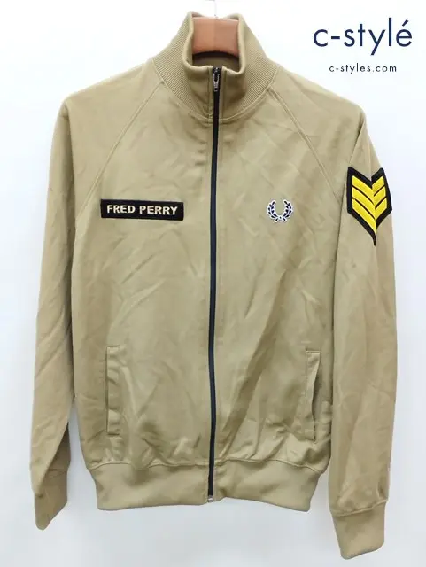 FRED PERRY フレッドペリー ジャケット S ベージュ系 トラックジャージ