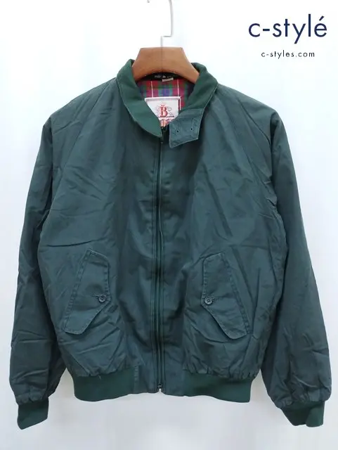 BARACUTA バラクータ ジャケット 38 グリーン ジップアップ