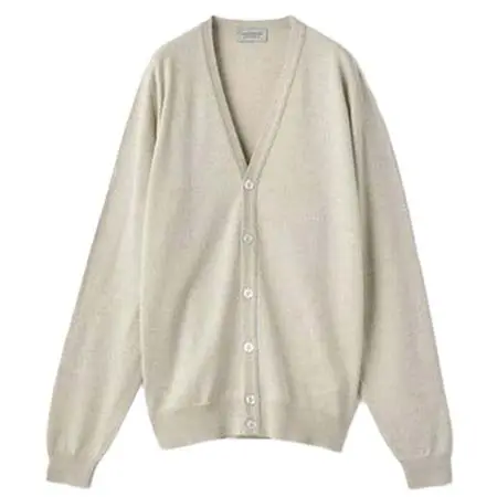 JOHN SMEDLEY(ジョンスメドレー) Ｖネック長袖ニットカーディガン | BURLEY | 24G STANDARD FIT