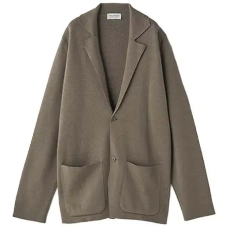 JOHN SMEDLEY(ジョンスメドレー) ラペルカラー 長袖ポケット付ニットジャケット | AUTRY | 24G