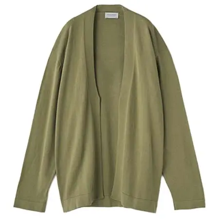 JOHN SMEDLEY(ジョンスメドレー) ボタンレス長袖カーディガン | S4680 | 24G