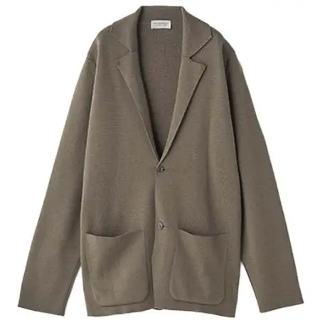 JOHN SMEDLEY(ジョンスメドレー) ラペルカラー 長袖ポケット付ニットジャケット | AUTRY | 24G