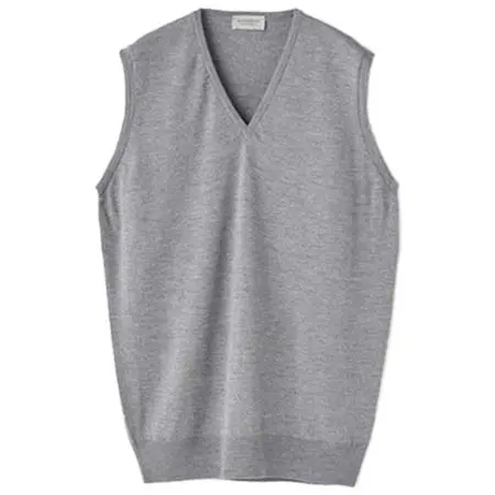 JOHN SMEDLEY(ジョンスメドレー) Ｖネックニットベスト | HADFIELD | 24G STANDARD FIT