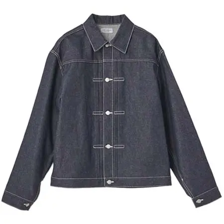 JOHN SMEDLEY(ジョンスメドレー) ノンフェードデニムジャケット ｜JM206  L03580JM206_インディゴ