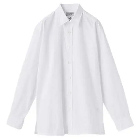JOHN SMEDLEY(ジョンスメドレー) TOMAS MASON ポプリンコットンレギュラーシャツ｜FB211  L03580FB211_ホワイト