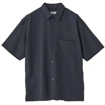 JOHN SMEDLEY(ジョンスメドレー) Super100’sトロピカルウール半袖シャツ｜FB269  L0356FB269_ネイビー