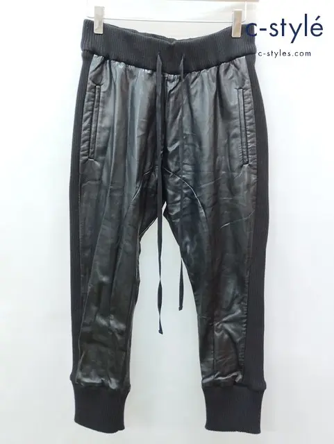 bajra バジュラ ジョガーパンツ 1 ブラック エラスタン レーヨン 97FP11 レディース