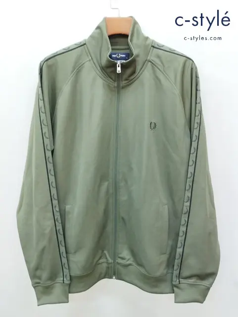 FRED PERRY フレッドペリー トラックジャケット XL カーキ J5557