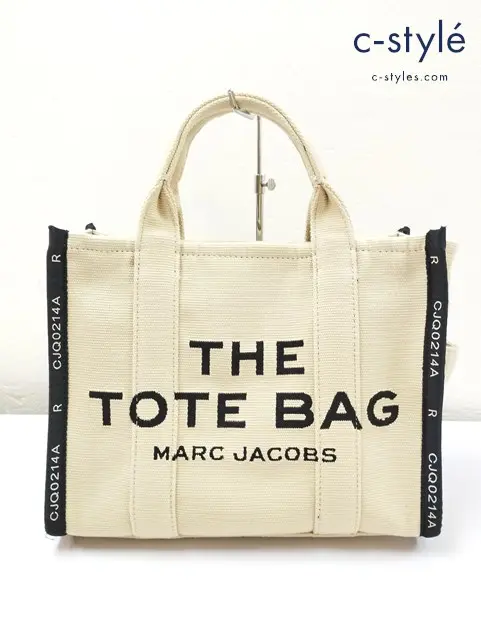 MARC JACOBS マークジェイコブス 2WAYトートバッグ ベージュ系 1780-550