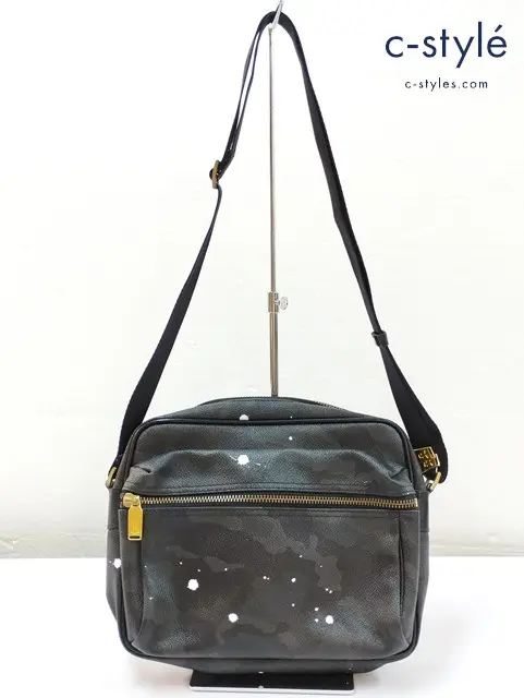 GENTIL BANDIT ジャンティバンティ ショルダーバッグ ブラック系 カモフラージュ柄