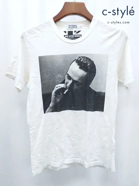 HYSTERIC GLAMOUR ヒステリックグラマー Tシャツ S ホワイト JOE STRUMMER 2006 グラフィック