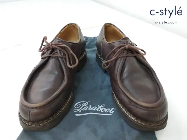 Paraboot パラブーツ チロリアンシューズ 39・1/2 ブラウン MICHAEL 30822 革