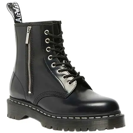 ドクターマーチン（Dr.Martens) 1460 ジップ ベックス ホワイトステッチ 8 ホール ブーツ 41098001