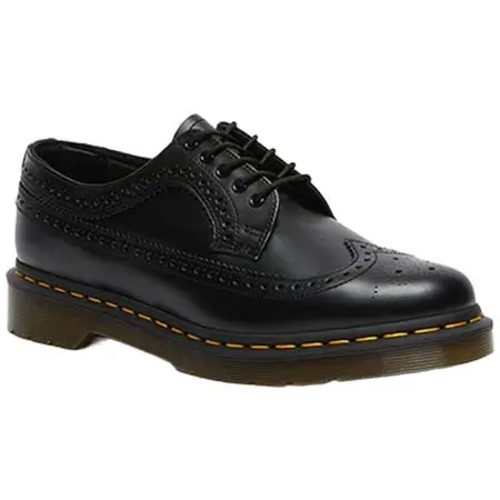 ドクターマーチン（Dr.Martens) 3989 イエローステッチ ブローグ シューズ 22210001