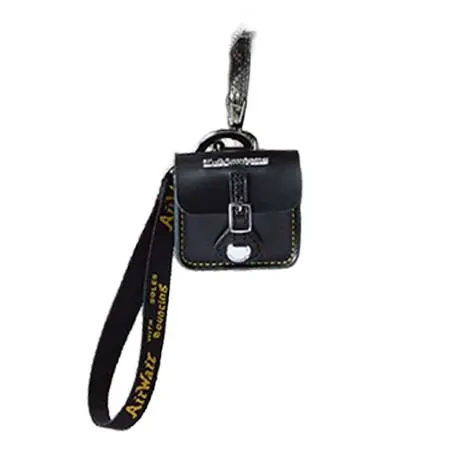 ドクターマーチン（Dr.Martens) ポーチキーリング(BLACK, FREE) 190665739817