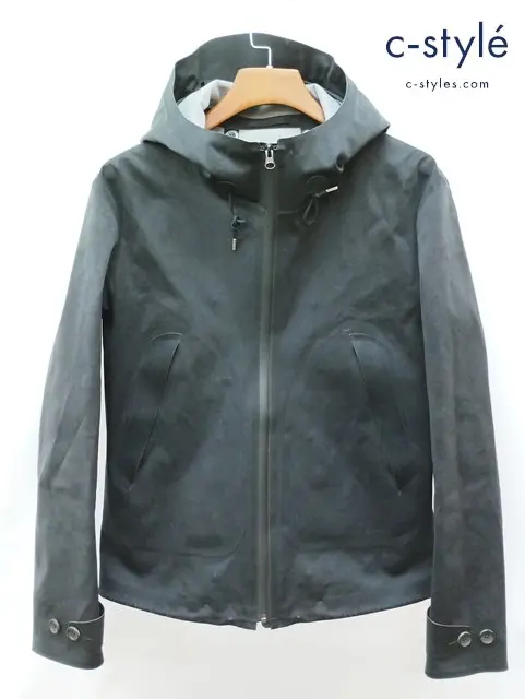 Ten-C テンシー ジャケット 48 ブラック ANORAK 3L 15370 ジップアップ