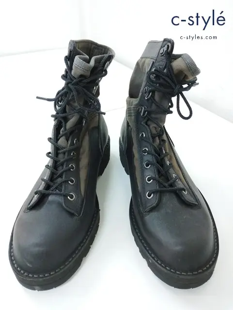 Danner ダナー ブーツ 8・1/2 ブラック×カーキ D3002