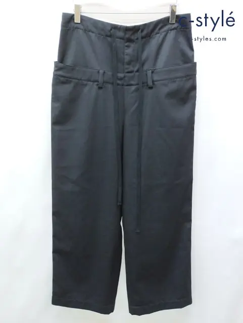 bajra バジュラ パンツ 1 ブラック 日本製 毛100% レディース