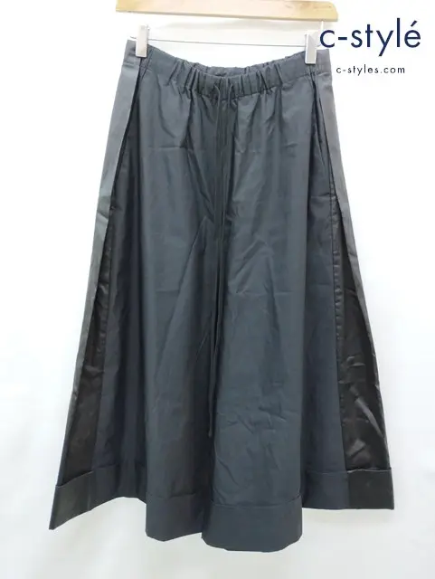 bajra バジュラ ワイドパンツ 0 ブラック 日本製 レディース