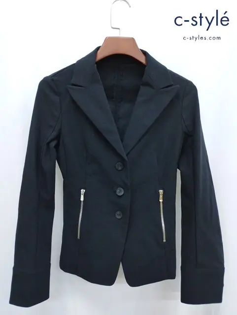 bajra バジュラ ジャケット S ブラック 日本製 レディース