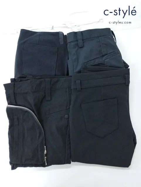 bajra バジュラ パンツ S M 1 ブラック 日本製 レディース 計4点