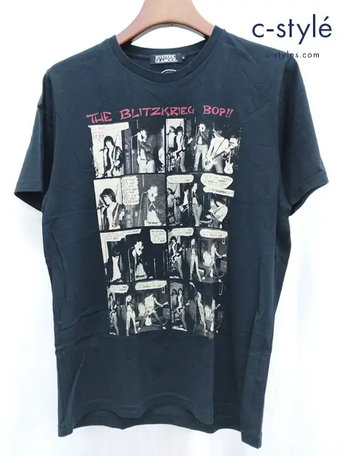 HYSTERIC GLAMOUR ヒステリックグラマー Tシャツ L ブラック 日本製