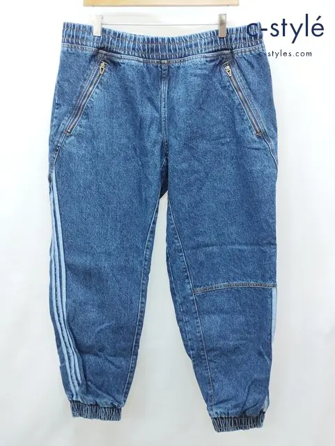 adidas×IVY PARK アディダス×アイビーパーク デニムトラックパンツ 4XO インディゴ H61698