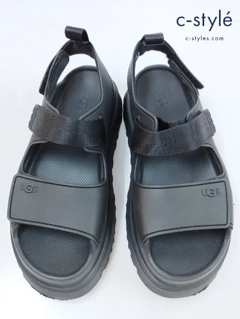 UGG アグ サンダル 25cm ブラック GOLDENGLOW BLACK 1152685 レディース