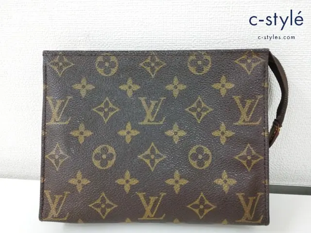 LOUIS VUITTON ルイヴィトン ポーチ ブラウン系 モノグラム ポシェット トワレット19