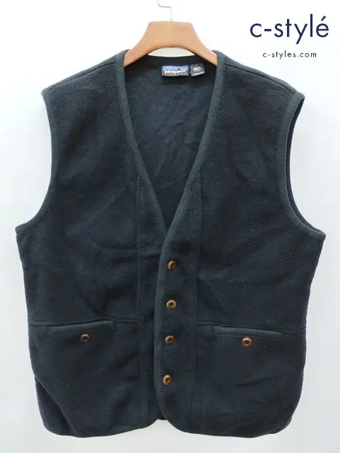 Patagonia パタゴニア ベスト L ブラック 25105 フリース