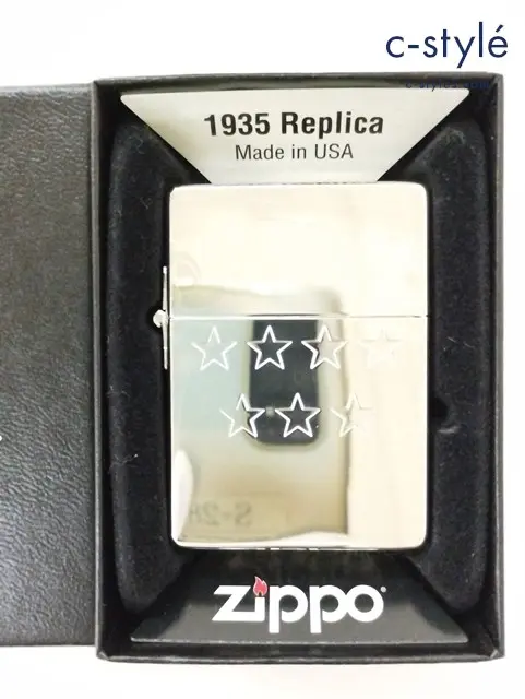 ZIPPO ジッポー オイルライター 1935 レプリカ セブンスター シルバー ’11