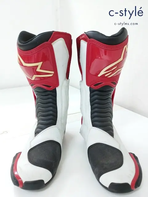 alpinestars アルパインスターズ レーシングブーツ 26cm ホワイト×レッド系 SMX-6 V2