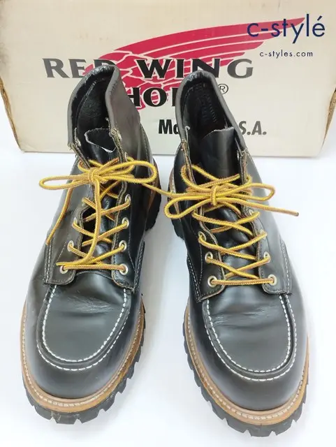 RED WING レッドウィング ブーツ 8・1/2 ブラック 8176